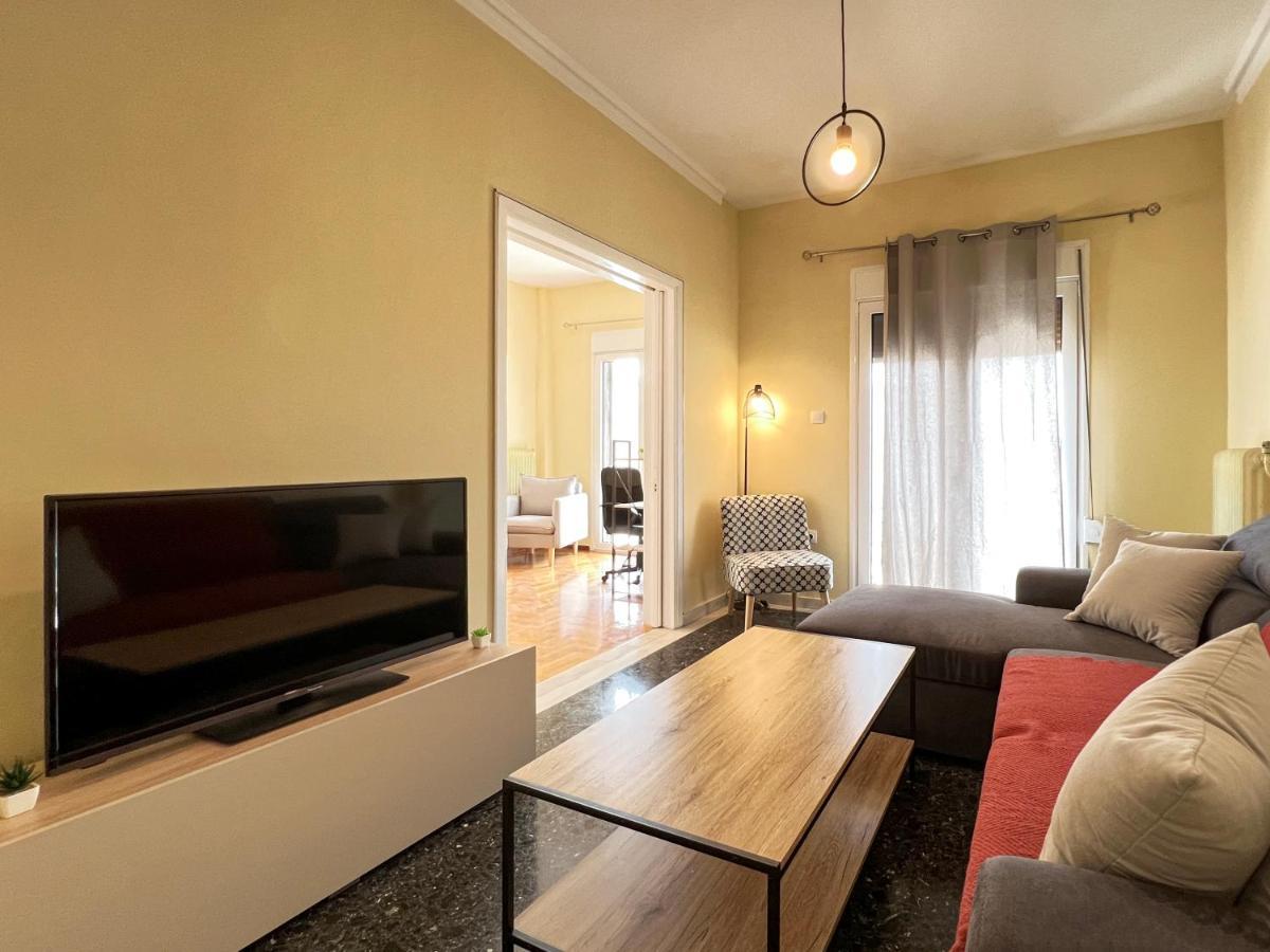 Chiou Spacious 90Sqm Apt In Athen Eksteriør bilde