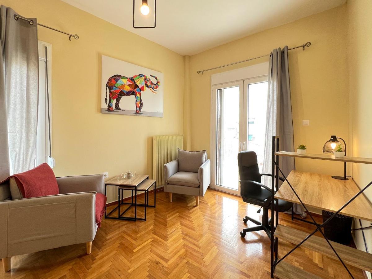 Chiou Spacious 90Sqm Apt In Athen Eksteriør bilde