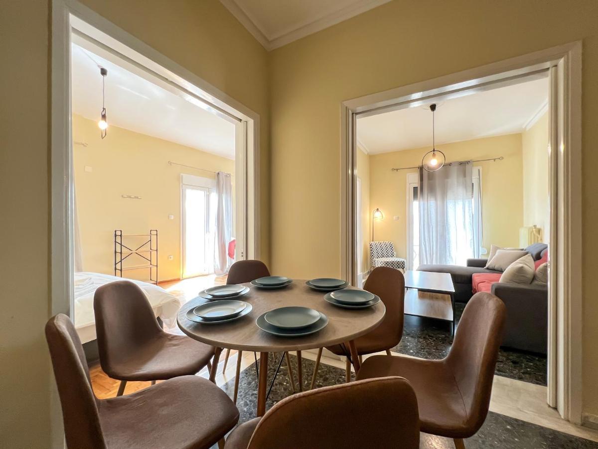 Chiou Spacious 90Sqm Apt In Athen Eksteriør bilde